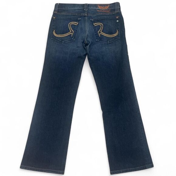 Rock & Republic Henlee Low Rise Bootcut Jeans Dark Wash Size 30 - Picture 2 of 8